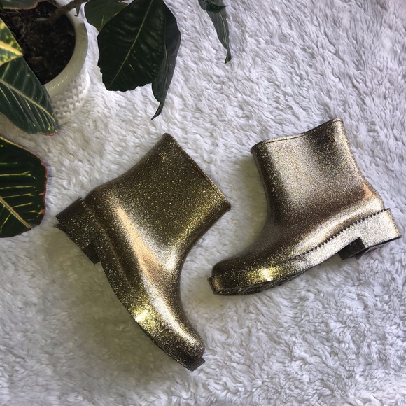 Melissa Shoes - •Melissa• Glitter Rain Boots